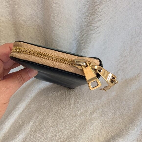 Authentic Chloe Two Toned Blue Continental Wallet with Chain Hook - Picture 7 of 15